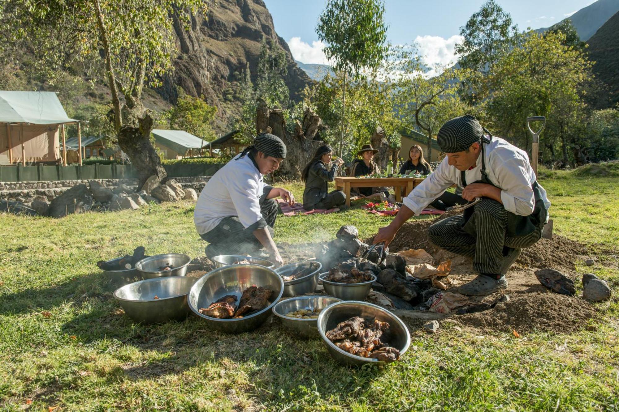 Las Qolqas Ecoresort Ollantaytambo Exterior foto